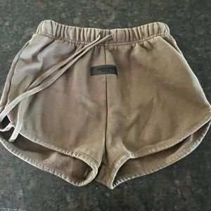 Fear of God Essentials Running Shorts. Small. Gray. Great condition!